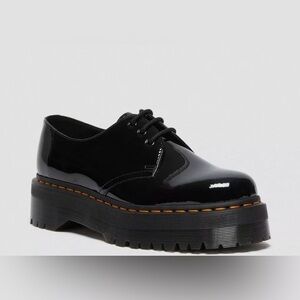 1461 PATENT LEATHER PLATFORM OXFORD SHOES